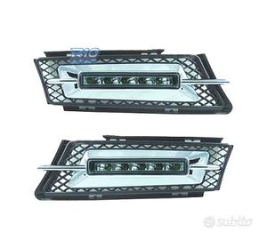 LUCE DIURNA BMW E90 E91 05-08 CROMATA INCLUDE GRIG
