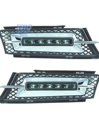LUCE DIURNA BMW E90 E91 05-08 CROMATA INCLUDE GRIG