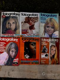 Riviste vintage “fotografare” anni 70