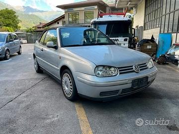 Ricambi Volkswagen Golf cabrio 1998 grigio chiaro