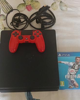 PS4 slim 500gb + FIFA 19 