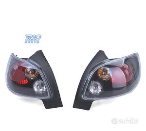 FANALI PEUGEOT 206 98-09 FONDO NERO