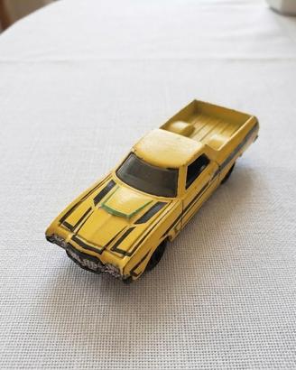 Hot Wheels '72 Ford Ranchero Giallo Modellino 