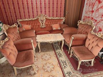 Salotto stile barocco