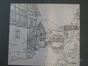 Enrico Giulio Trois (1882-1940)Pittore Veneziano