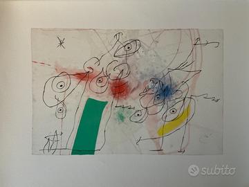 Joan Mirò Litografia