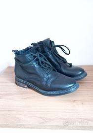 stivaletti anfibi in pelle 37