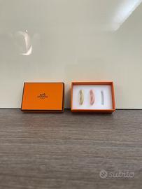 Set 2 Anelli foulard Hermès Chaine d'Ancre