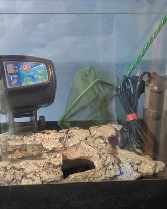 piccolo acquario completo 