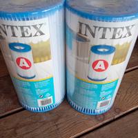 2 filtri INTEX tipo A per piscina