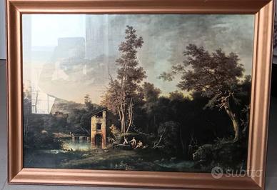 Quadro con cornice 78x58