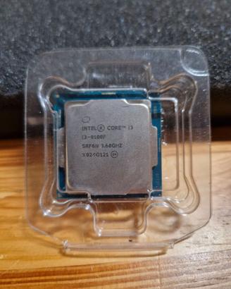 Processore CPU Intel Core i3-9100F Core 4 L3 6Mb