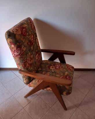 Poltrona pieghevole vintage