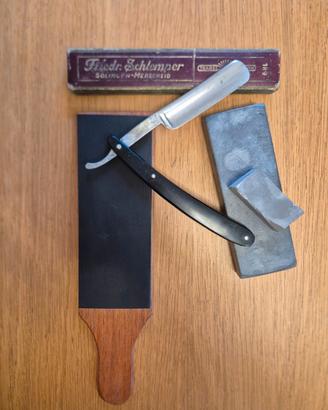 Kit rasoio a mano libera vintage Friedr Schlemper