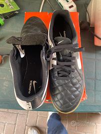 NIKE TIEMPO GENIO INDOOR - NERO/BIANCO