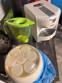 Macchina caffe+ yougurtiera+ caraffa acqua