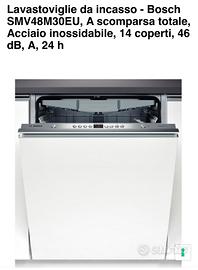 Lavastoviglie da incasso Bosch