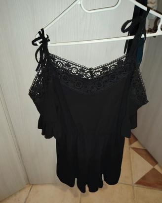 Tutina nera nuova mai indossata 