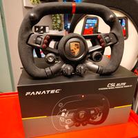 Fanatec CSL Elite PORSCHE Vision GT Nuovo QR2 