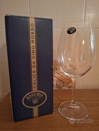 Calice da vino rosso Bohemia