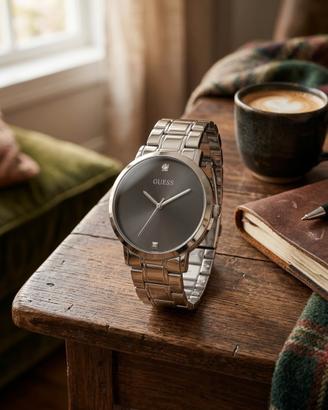 Orologio GUESS Uomo acciaio