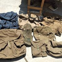 zaino militare esercito italiano anni 60 no ww1