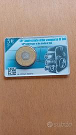 Moneta 50° anniversariodella scomparsa di Totò