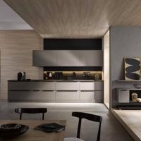 Cucina Moderna Doppia Colonna | L. 3.90m