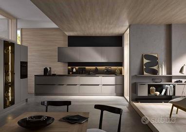 Cucina Moderna Doppia Colonna | L. 3.90m