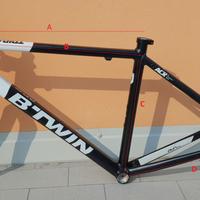 Telaio Bici da Corsa BTwin 520 XS