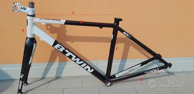 Telaio Bici da Corsa BTwin 520 XS