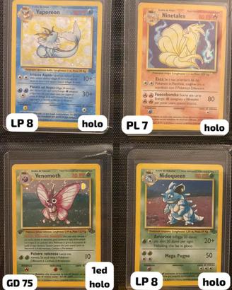 Carte Pokemon, secondo lotto