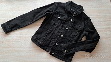 Giacca jeans nera tg.M Alcott