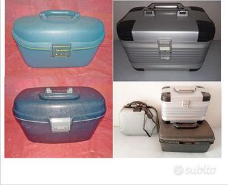 Beauty case vintage Samsonite e Roncato