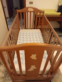 culla più fasciatoio completo di tutto 