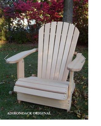 SEDIA A SDRAIO ADIRONDACK ORIGINALE