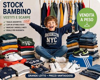 stock vestiti bambino