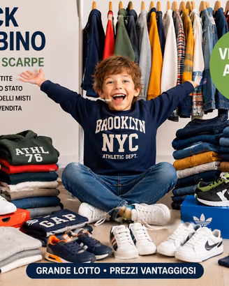 stock vestiti bambino