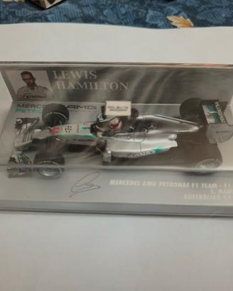 Mercedes W05 Hamilton minichamps 1/43 Gp Australia
