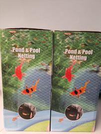 Reti protettive laghetto o piscina (2 pezzi)