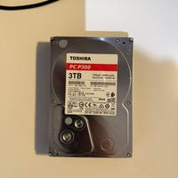 Hard disk 3tb toshiba pc p300