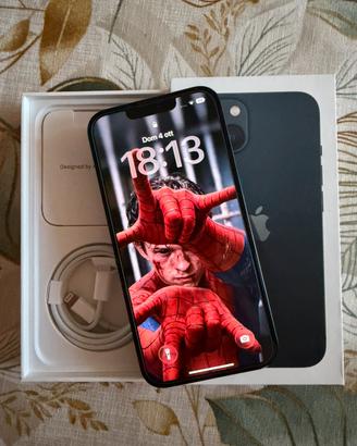 IPhone 13 Mezzanotte 128GB + accessori originali