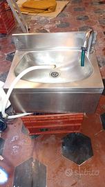 LAVANDINO MINI ACCIAIO INOX COMPLETO