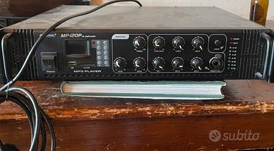 amplificatore mixer PA Omnitronic MP-120P da 120W