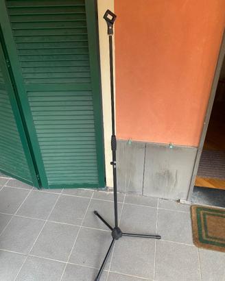 asta per microfono dritta