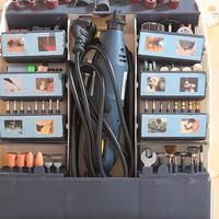 Mini trapano/levigatrice per modellismo