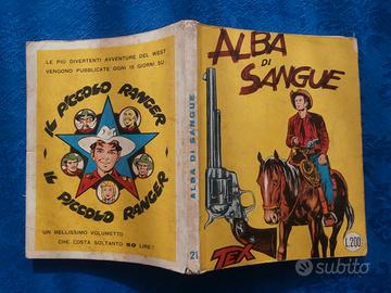 TEX numero 21 SPILLATO "Alba di Sangue" aut 2926