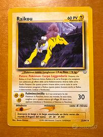 Pokemon Card Raikou 22/64 ITA