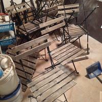 sedie e tavoli da esterno