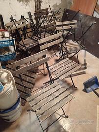 sedie e tavoli da esterno